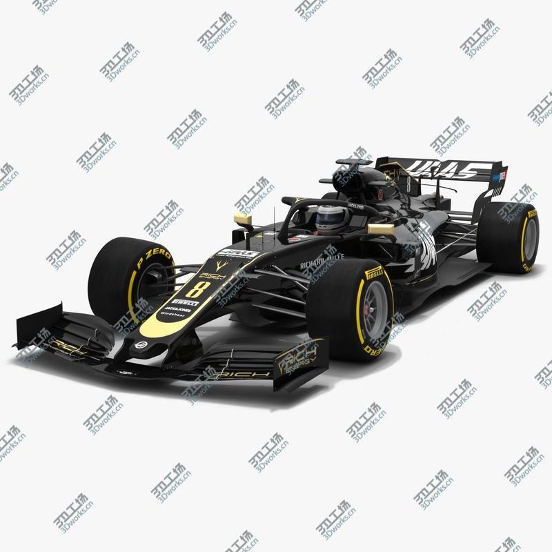 images/goods_img/202105071/Haas F1 VF-19 Formula 1 Season 2019 3D model/1.jpg